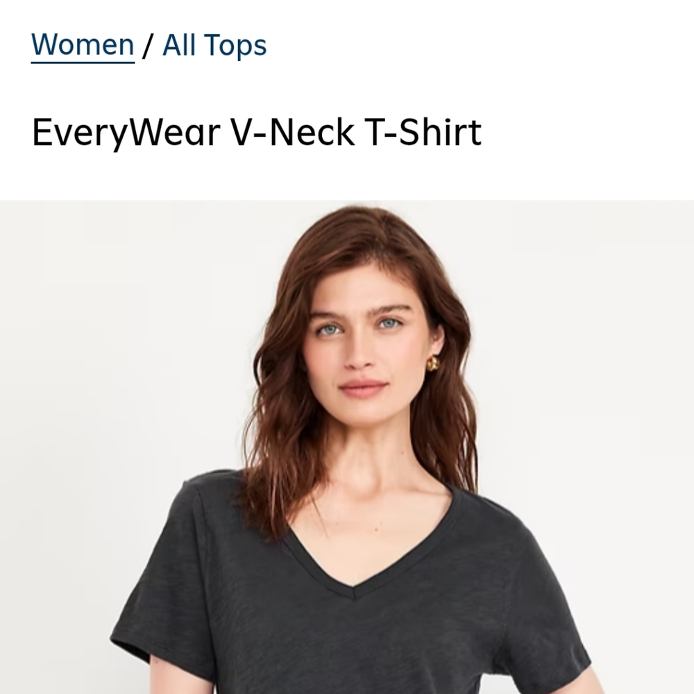 Old Navy  EveryWear V-Neck Tee-3 Tops